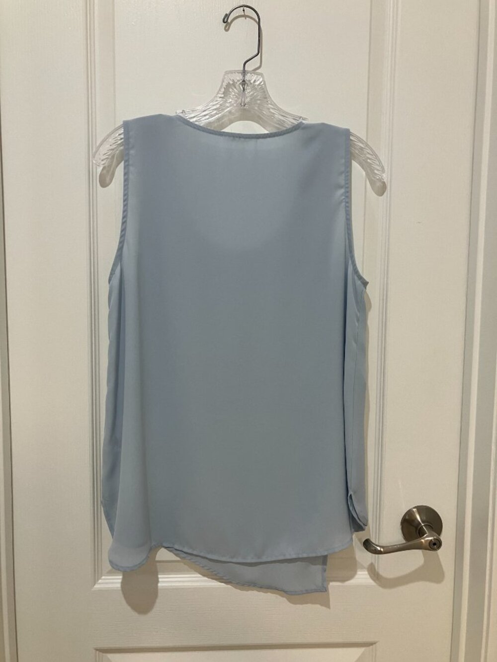 Baby Blue Overlay Top - Picture 3 of 5